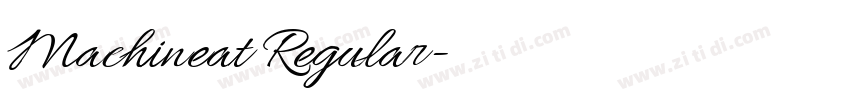 Machineat Regular字体转换 Machineat Regular字体转换
